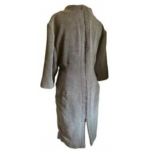 Toccin New York sheath dress with mock neck full zip  size 20 office business